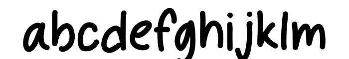 Noele Regular Font LOWERCASE