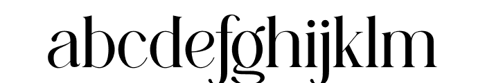 Nogika Font LOWERCASE