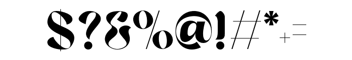 Nognathy Regular Font OTHER CHARS