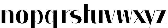 Noir Font LOWERCASE
