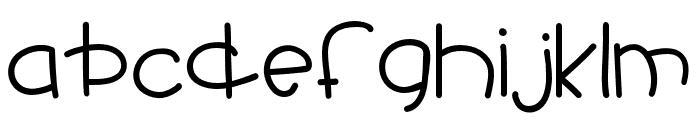 NoisEMe-Regular Font LOWERCASE