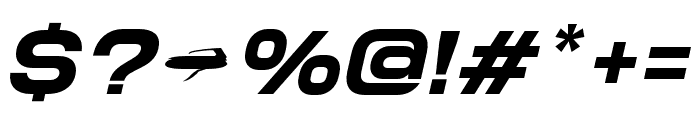 NokiaExpandedItalic-Bold Font OTHER CHARS
