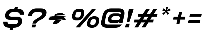 NokiaExpandedItalic-SemiBold Font OTHER CHARS