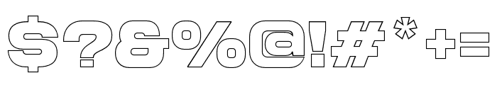 NokiaExpandedOutline-Black Font OTHER CHARS