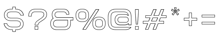 NokiaExpandedOutline-Regular Font OTHER CHARS