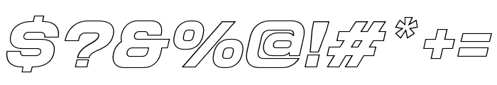 NokiaExpandedOutlineItalic-Ex Font OTHER CHARS