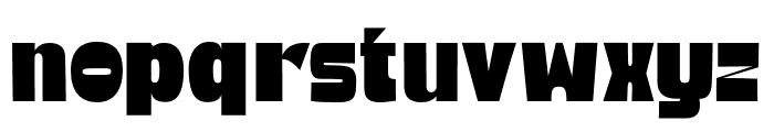 NokiatBlastina-Regular Font LOWERCASE