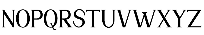 Nolita Serif Font UPPERCASE