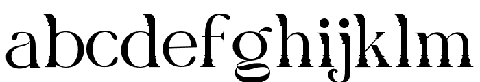 Nolliga Regular Font LOWERCASE