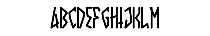 Nomad Tribes Font UPPERCASE