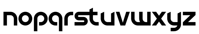 Nomoda Font LOWERCASE