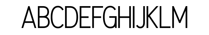 Nomotype Light Font LOWERCASE