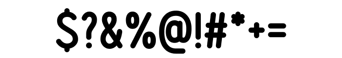 Nomotype Rounded Bold Font OTHER CHARS