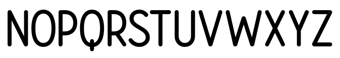 Nomotype Rounded Font LOWERCASE