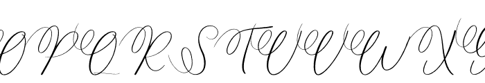 Nona Cantik Font UPPERCASE