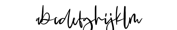 Nooleigh Font LOWERCASE