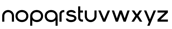 Nordico Font LOWERCASE