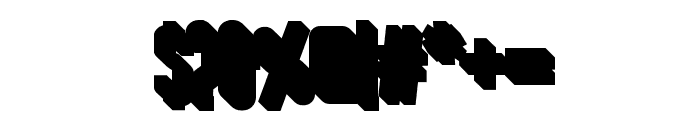 Nordin-ExtrudeRight Font OTHER CHARS