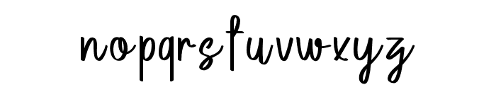 Norelline Rose Regular Font LOWERCASE