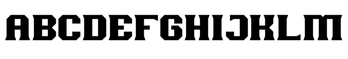 Norghan Font LOWERCASE