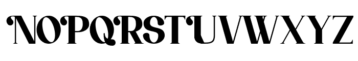 Norgia Regular Font UPPERCASE