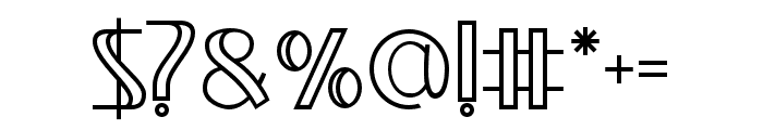 Norice-Regular Font OTHER CHARS