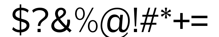 Normaliq-Regular Font OTHER CHARS