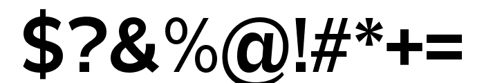 Normaliq-SemiBold Font OTHER CHARS
