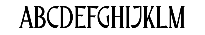 Normerif-Regular Font LOWERCASE