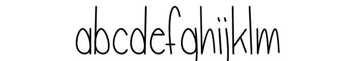 Norphan Font LOWERCASE