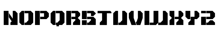 North Soldier Font UPPERCASE