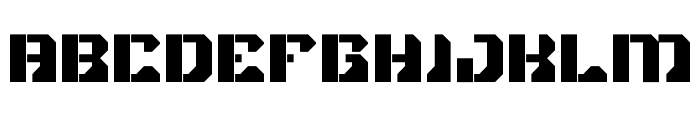 North Soldier Font LOWERCASE