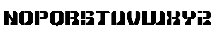 North Soldier Font LOWERCASE