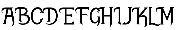 NorthDragon-Regular Font UPPERCASE