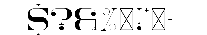 NorthEast-Regular Font OTHER CHARS