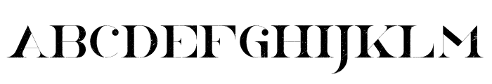 NorthEast Rough Font LOWERCASE