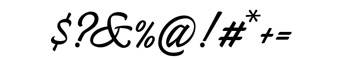 NorthRamsey-MediumScript Font OTHER CHARS