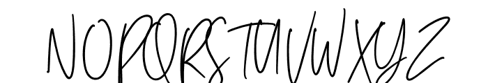 Northaven Signature Font UPPERCASE