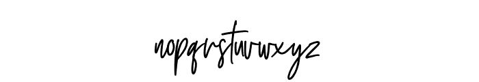 Northaven Signature Font LOWERCASE
