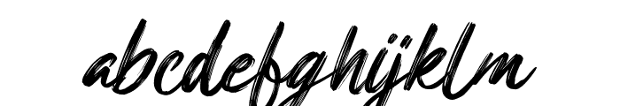 Northblue-Regular Font LOWERCASE