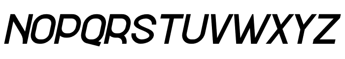 Northe Italic Font UPPERCASE