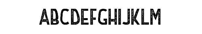 Northern Highway Rough Font UPPERCASE
