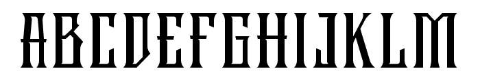 Northern-Regular Font UPPERCASE