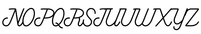 Northfaid Font UPPERCASE