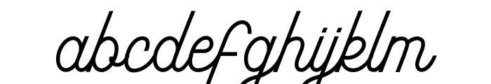 Northfaid Font LOWERCASE