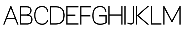Northline Light Font UPPERCASE