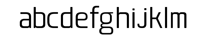 Northura Light Font LOWERCASE