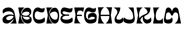 Nortub Moons Regular Font UPPERCASE