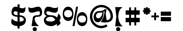 NortubMoons-Regular Font OTHER CHARS