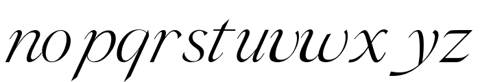 NostalgicMemories-Italic1 Font LOWERCASE
